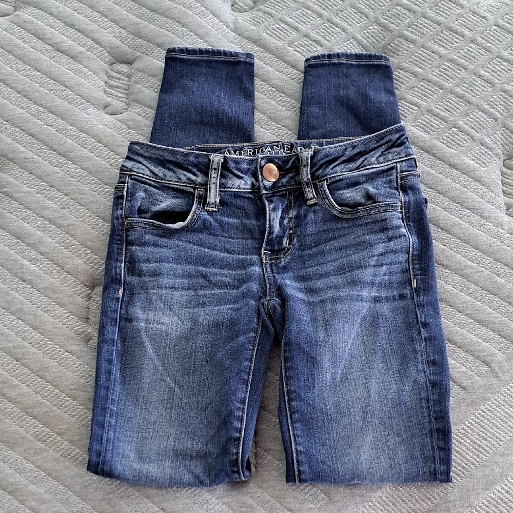 American Eagle Outfitters Women's Blue Jeans